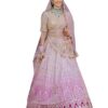 Women's trendmalls women's satin sequin embroidery bridal lehenga choli with net dupatta |bridal wedding lehenga choli for women