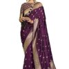 Silk Kanjivaram Kanchipuram Saree With Blouse Piece