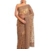 Women's mohey women's embroidery|stone work saree