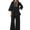 Women Stylish | Korean Summer Two Piece Outfit | Kurtis| Trendy Travel & Streetwear Look for Girls & Woman | Hangouts | Picnic | Vacation Wear | 3/4 Half Sleeve