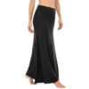 Womens Maxi Skirts Long Skirt for Women High Waist Maxi Dresses, A Black, XX-Large
