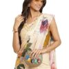 Women's Chiffon Blend Woven Deisgn Saree With Unstiched Blouse Piece(SZ-CHIF)
