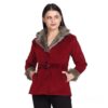 Velvet Winter Coat Jacket For Women