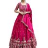 Women's Vichitra Embroidered Semi-Stitched Lehenga | Lehenga Choli for Women | Choli for Women | Ethnic Wear for Women