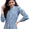 Women's Floral Printed Cotton Regular Fit Top