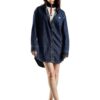 Cotton Classic Collar Denim Dress