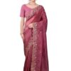 Saree For Women's And Girls Zimmy Chu Fabric With Heavy Sequins Embroidey Work Soft new ladies Design Wear Pattu Sarees Latest Sadi Party Sari wedding collections real modling