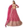 Women's Lehenga Choli Set - Traditional 3-Piece Indian Outfit with Dupatta | Wedding, Festive Ethnic Dress | Designer Lehenga for Women | Regal Shade | Free Size