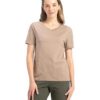 Women's Super Combed Cotton Rich Fabric Relaxed Fit V-Neck Half Sleeve T-Shirt