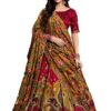 Women's Wedding Special Tussar Silk With Kalamkari Print Lehenga Choli