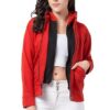 Women's Double Zipper Jacket Winter Wear