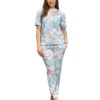 Co ord Set for Women Stylish | Treandy Pajama Set | Trendy Summer Travel Outfit | Lightweight 2 Piece Co ord Set for Holiday Vacation Wear
