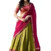 Women's Georgette With Floral Print Lehenga Choli Set