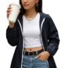 Women Jacket || Women Sweatshirt Style Jacket for Winter Wear (L-127-129)